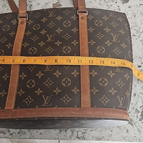Louis Vuitton Monogram Babylone Tote Bag - Brown - mistery LV Key Chain free - Picture 13 of 14